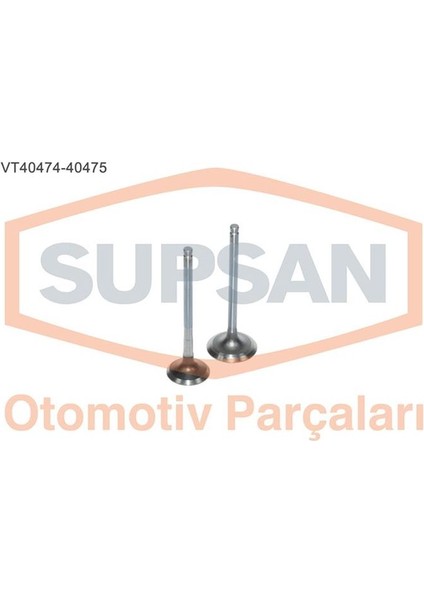 SUS-TV-40474-40475 Subap Emme Eksoz Corolla 1.6 Vvtı