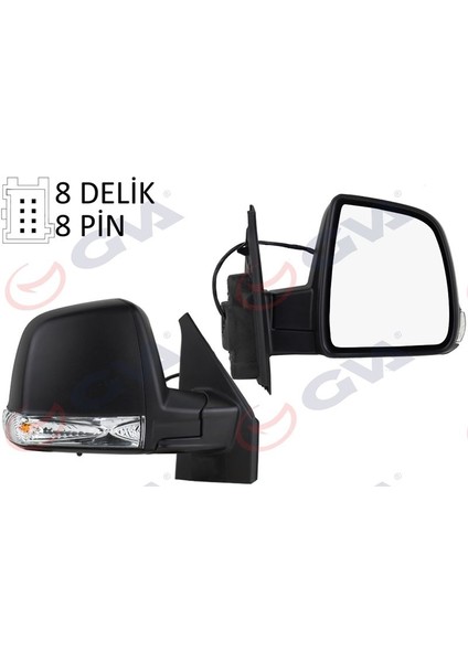 GVA-1029175 Dış Dikiz Aynası Sağ Elektrikli Doblo 10 - A...