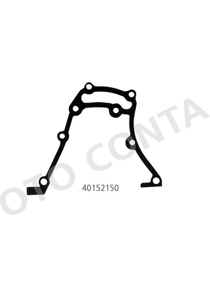 OTC-40152150 Eksantrik Kapak Contası Kauçuk Kaplı M...