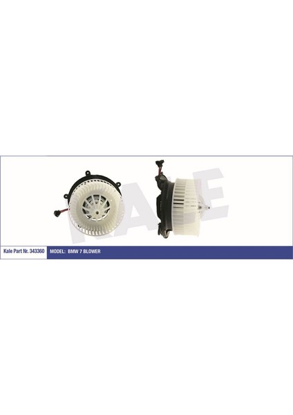 KLR-343360 Kalorifer Motoru 12V Bmw 7serisi