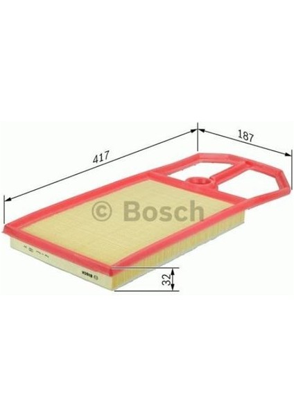 BOS-1457433716 Hava Filtresi Bora-Golf Iv-Polo-Cordoba-...