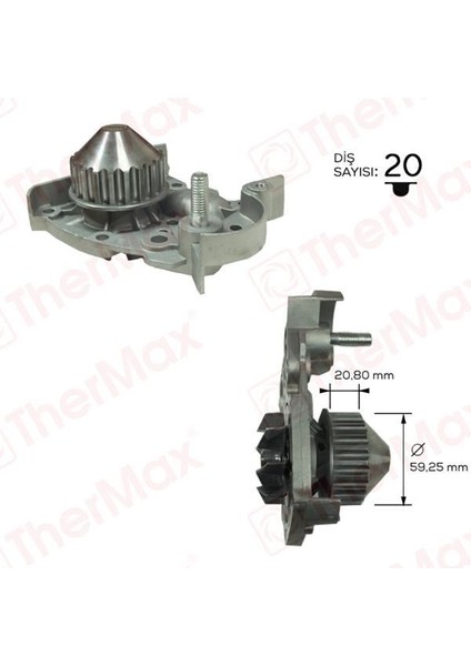 THR-T01.174 Devirdaim R19-CLIO-EXP 1.4 Enj. E6J-E7J P...