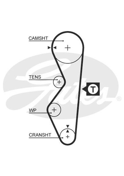 GAT-5124 Triger Kayışı 111×190 111 Diş Lada Samara GD11...