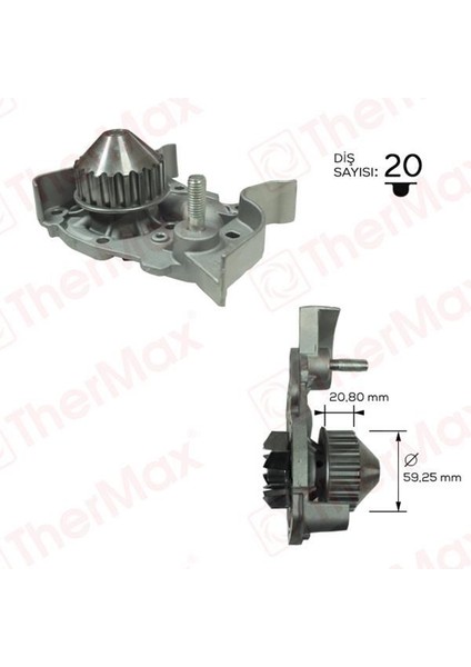 THR-T01.176 Devirdaim Kng 97 Clıo Iı 98-05 Mgn 96 E7J...