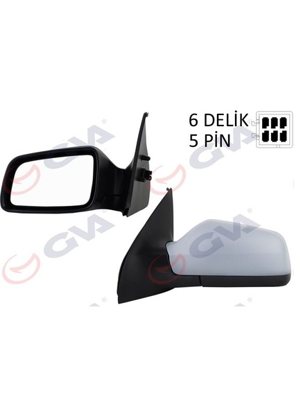 GVA-1090116 Dış Dikiz Aynası Sol Astra G 98 Elektrikli Is...