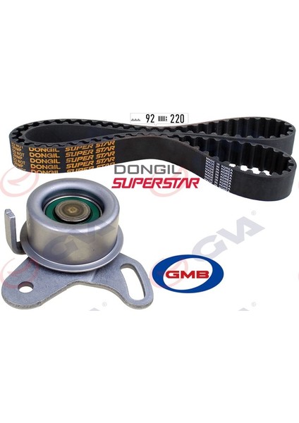 GVA-59T9103 Eksantrik Gergi Kiti 092×220 Accent 1.3/1.5 9...
