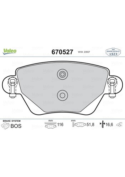 VAL-670527 Arka Balata Kng 01 Mondeo 00 07 Jaguar Xtype...