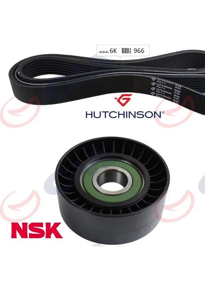 GVA-59A4314 Alternatör Gergi Kiti Kütüksüz P107-C1-AYGO 1...