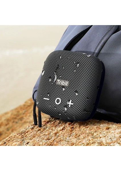 Stormbox Micro 2 IP67 Su Geçirmez 10W 30 Saat Oynatma Süresi XBASS Taşınabilir Bluetooth Hoparlör Siyah