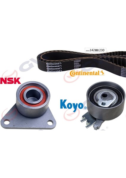 GVA-59T1810C Eksantrik Gergi Kiti 142×230 Laguna 2.0 16V ...