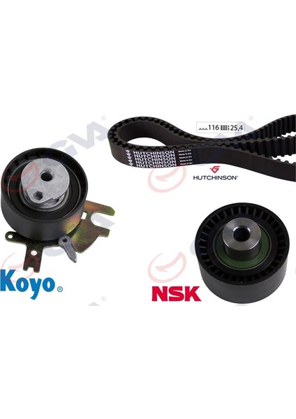 GVA-59T4335 Eksantrik Gergi Kiti 116×254 P307-308-407-EXP...
