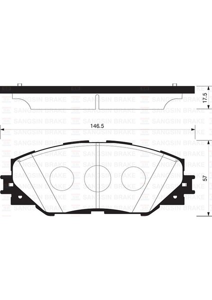 Sangsıng SNG-SP2138 Ön Balata Rav4 Iıı 2.0 Vvt-I-2.2d-4d-2.2d...