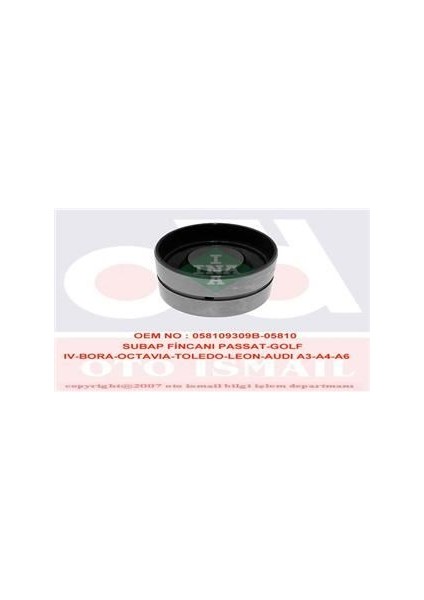 INA-420004610 Supap Fincanı Emme Passat-A4-A6 1.8-1.8t Ae...