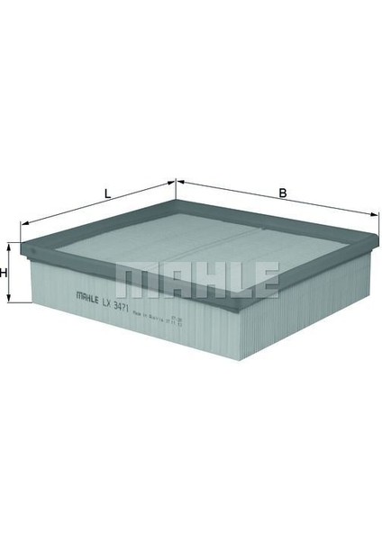 MAH-LX3471 x Hava Filtresi Cıtan 108-109 Cdi 13 Cla 22...