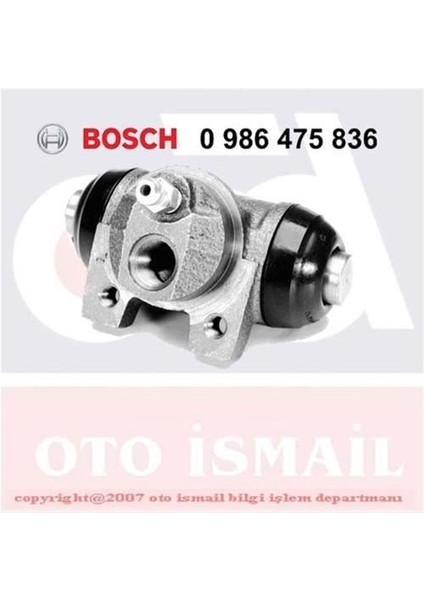BOS-0986475836 Fren Silindiri Partner 1.4-1.6-1.9d 00 2...