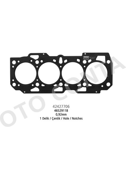 OTC-42427706 Skc 0.92 mm 1 Delik Doblo 1.9 D Mls Ço...