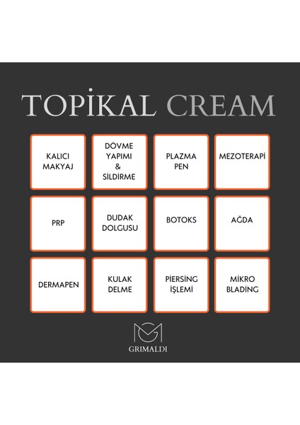 Topikal Krem Anestezi Lazer,botoks,dolgu,kalıcı Makyaj,dermapen,dermaroller,işlem Öncesi Krem 50ML fırsatları
