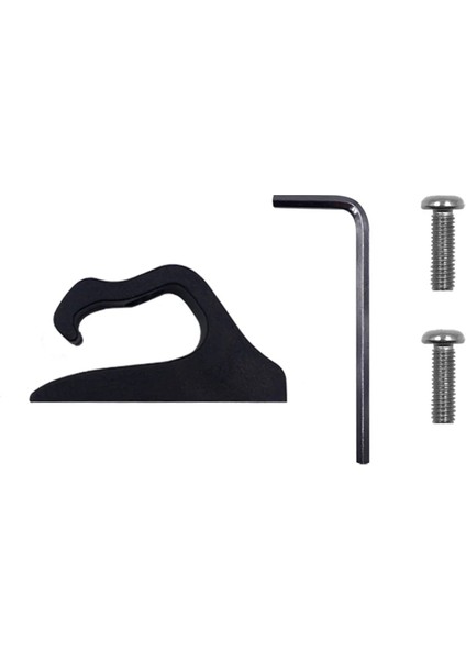 M365/1S/PRO Electric Scooter Aksesuarları Scooter Torbası Çift Pençe Hook Torbaları Kavrama Depolama Tutucu Rafı Için Ön Askı (Yurt Dışından)