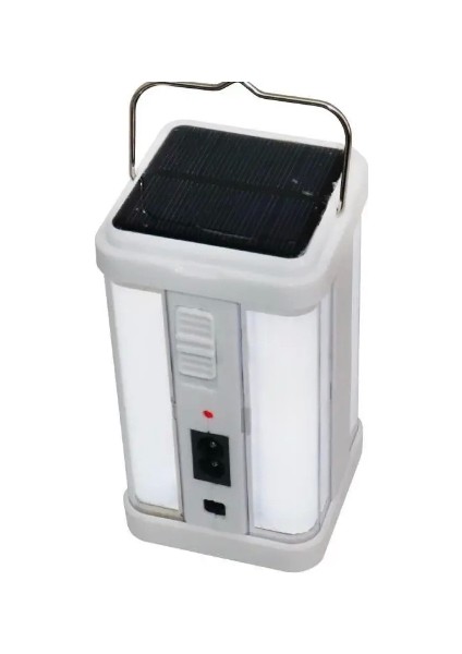 P-1663 Güneş Enerjili Şarjlı Güçlü Işıldak