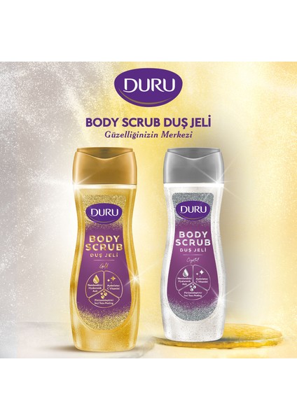 Body Scrub Gold Duş Jeli 2X450 ml