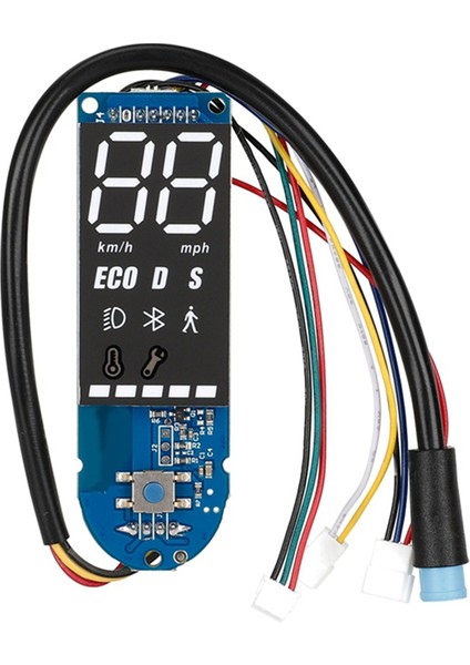 No. 9 Scooter F20 F25 F30 F40 Bluetooth Kurulu Enstrüman Ekran Hız Hattı (Yurt Dışından)