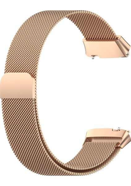 Xiaomi Redmi Watch 3 Active Uyumlu Metal Hasır Mıknasılı Kordon