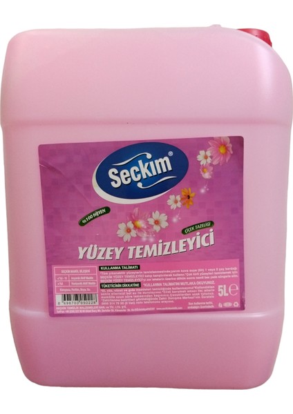 Yüzey Temizleyici Çiçek Tazeliği 5 Litre