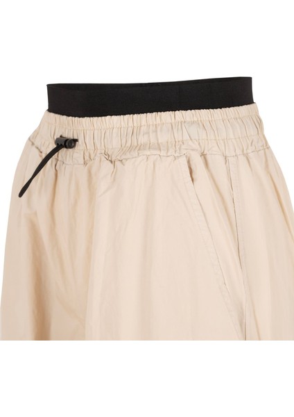 Beli Lastikli ve Büzgü Detaylı Kargo Pantolon - Bej fiyatları