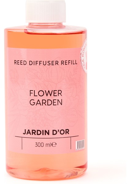 Paris Flower Garden Oda Kokusu Yedek Şişe - Şeffaf - 300 ml