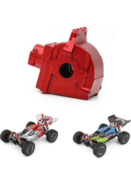 Metal Dalga Kutusu Dişli Kutusu Kabuk Kapağı Diferansiyel Konut 144001-1254 Wltoys 144001 1/14 Rc Araba Parçaları, Titanyum 2 Adet (Yurt Dışından)