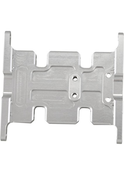 1/10 Alüminyum Alaşımlı Cnc Dişli Kutusu Montaj Braketi 1/10 Rc Parça Eksenel SCX10 D90 D110 Gümüş (Yurt Dışından)