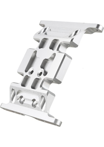 1/10 Alüminyum Alaşımlı Cnc Dişli Kutusu Montaj Braketi 1/10 Rc Parça Eksenel SCX10 D90 D110 Gümüş (Yurt Dışından)