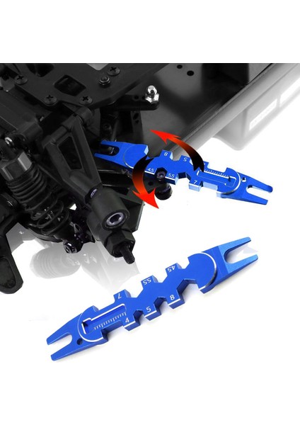 Rc Model Araba, Tırmanma Arabası, Düz Çalışan Arazi Aracı, Amortisör Sökme Aleti, Çok Fonksiyonlu Anahtar, Kırmızı (Yurt Dışından) indirimleri