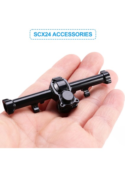 1/24 Rc Paletli Araba Eksenel SCX24 90081 AXI00002 Parçaları Metal Ön ve Arka Aks Diferansiyel Kapağı Yükseltme Aksesuarları (Yurt Dışından) fırsatları