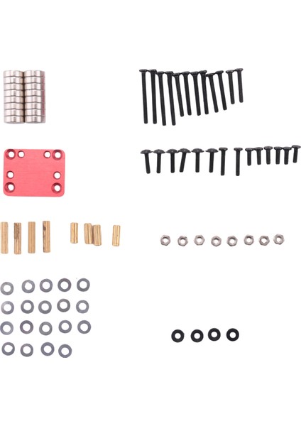 Rc Araba Gövde Sonrası Mıknatıs Görünmez Sabit Montaj Wltoys 284131 K969 K989 P929 Kyosho Mını-Q 1/28 Rc Araba Yükseltme Parçaları,1 (Yurt Dışından) modelleri