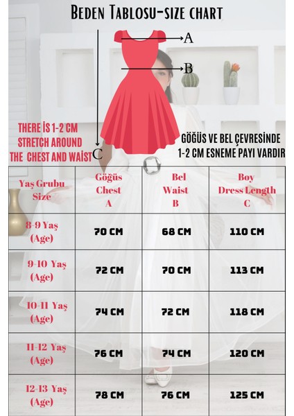 Kız Çocuk Uzun Astarlı Somon Tesettür Abiye ELBISE-ABY-0037