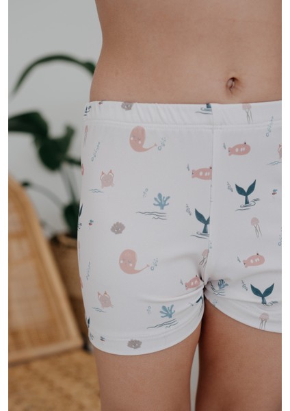 Marine Sualtı Desenli Erkek Çocuk Şort Mayo fırsatları