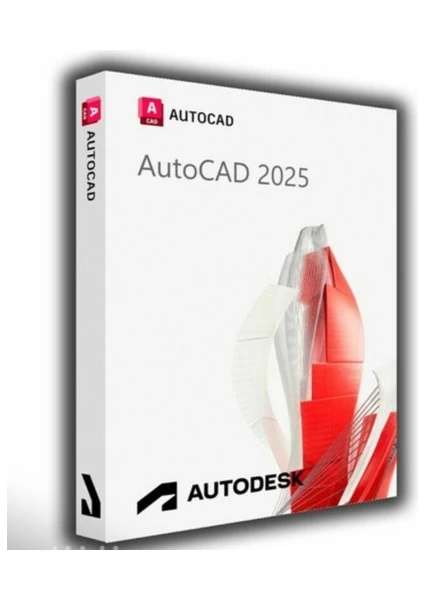 Autocad For Windows 2025 1 Kullanıcı 1 Yıl