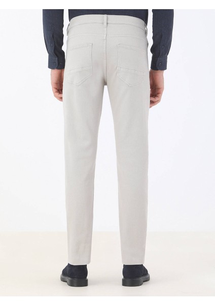 Taş Slim Fit Denim Pamuk Karışımlı Pantolon