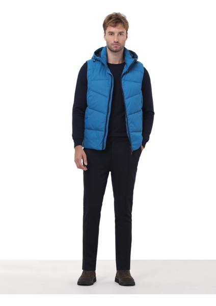 Saks Regular Fit Kapüşonlu Casual Dokuma Spor Yelek fiyatları