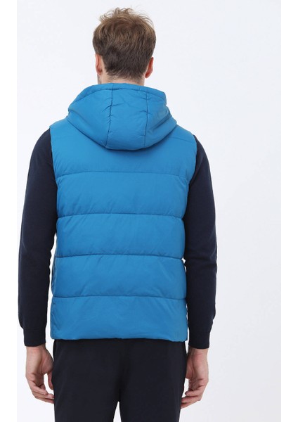 Saks Regular Fit Kapüşonlu Casual Dokuma Spor Yelek indirimleri