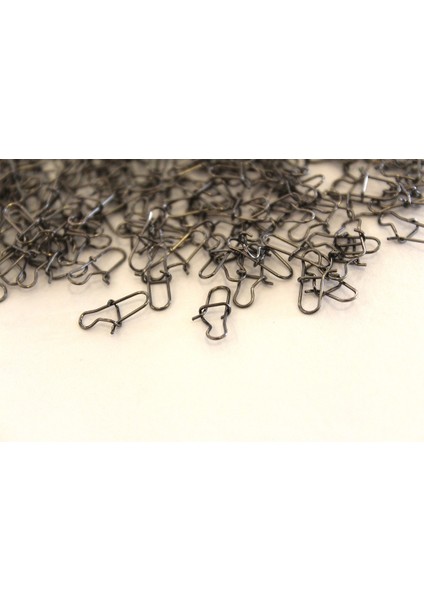 5014 Inox Sahte Balık Maket Klipsi Nikel Snap 250LI Paket