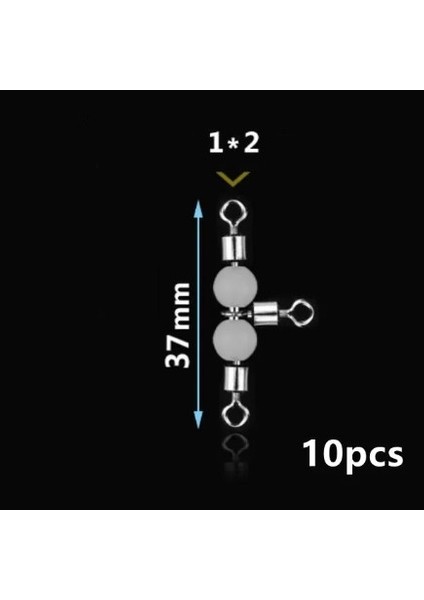 5049 Üçlü Boncuklu Fırdöndü 10'lu Paket Black Nikel fiyatları
