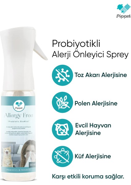 Probiyotik Antialerji Eko Paket 1 Litre + 300 ml Sprey Şişe