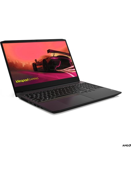 Ideapad Gaming 3 AMD Ryzen 5 5500H 8GB 512GB SSD RTX2050 Freedos 15.6" FHD Taşınabilir Bilgisayar 82K202BRTX