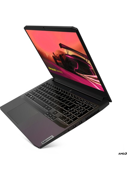 Ideapad Gaming 3 AMD Ryzen 5 5500H 8GB 512GB SSD RTX2050 Freedos 15.6" FHD Taşınabilir Bilgisayar 82K202BRTX