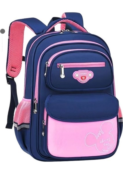 1, 2, 3, 4, 5 ve 6. Sınıflar Için Yeni Erkek Sırt Çantası, Büyük Kapasiteli Kore Tarzı Kızların Yükünü Azaltan Sırt Çantası (Yurt Dışından)