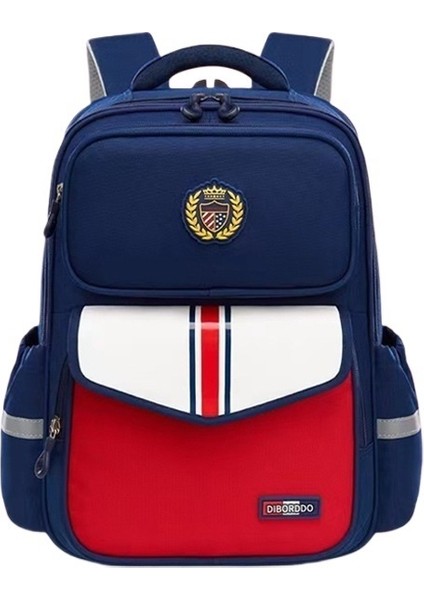 1-3-6. Sınıflar Için Ilkokul Öğrencilerinin Erkek ve Kadın Okul Çantaları Ingiliz Tarzı Sırt Çantaları (Yurt Dışından)