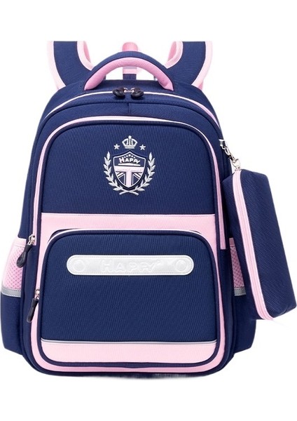 Ilkokul Kız Çocukları, 3-6. Sınıf Erkek Çocuklar Için Yeni Model, Su Geçirmez, Sade, Leke Tutmaz, Geniş Kapasiteli Sırt Çantası (Yurt Dışından)