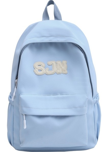 Lise Öğrencileri ve Üniversite Öğrencileri Basit Üniversite Tarzı Sırt Çantası Kadın Yüksek Görünümlü Sırt Çantası (Yurt Dışından)